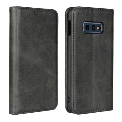 Auto-absorbed Leather Wallet Stand Cover for Samsung Galaxy S10e