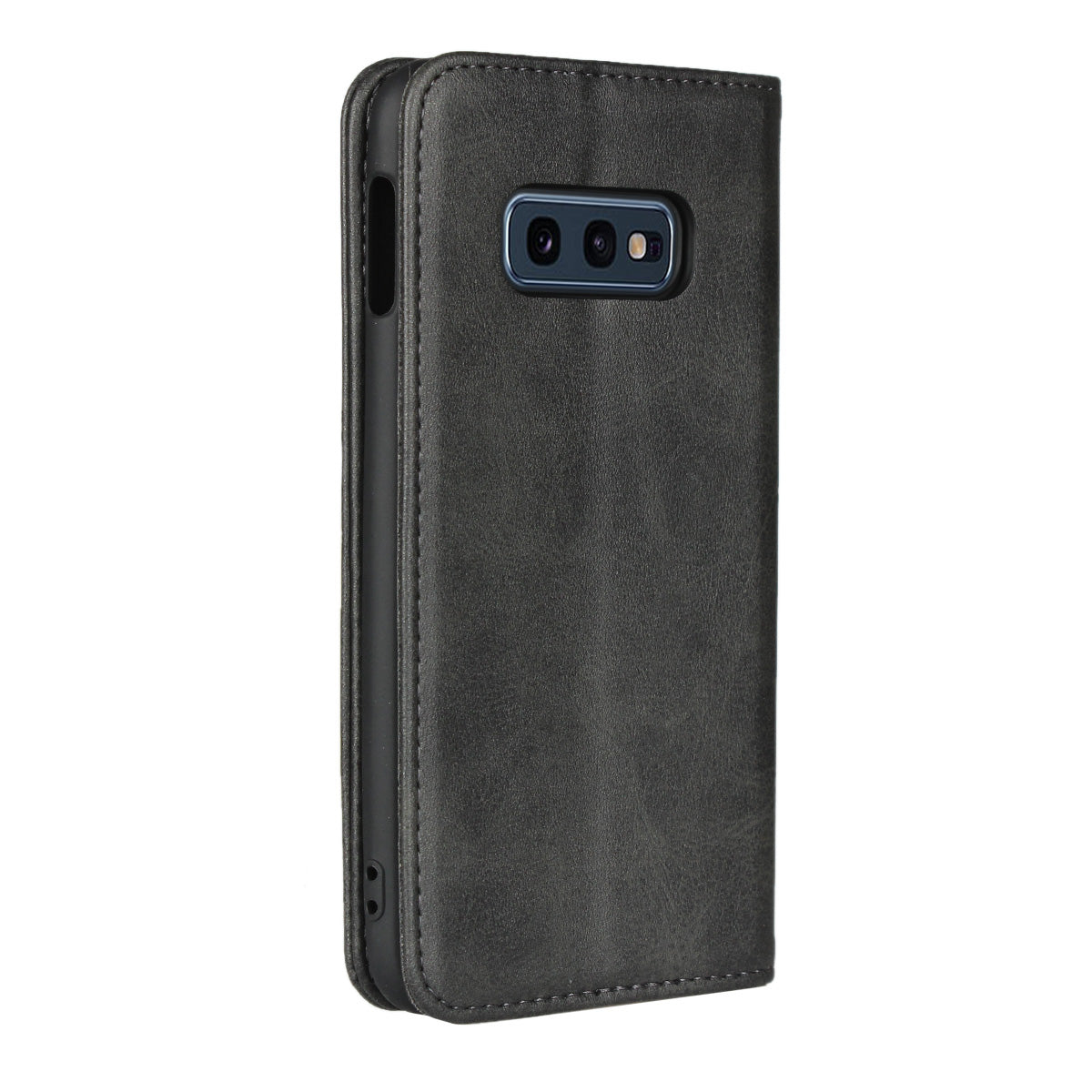 Auto-absorbed Leather Wallet Stand Cover for Samsung Galaxy S10e