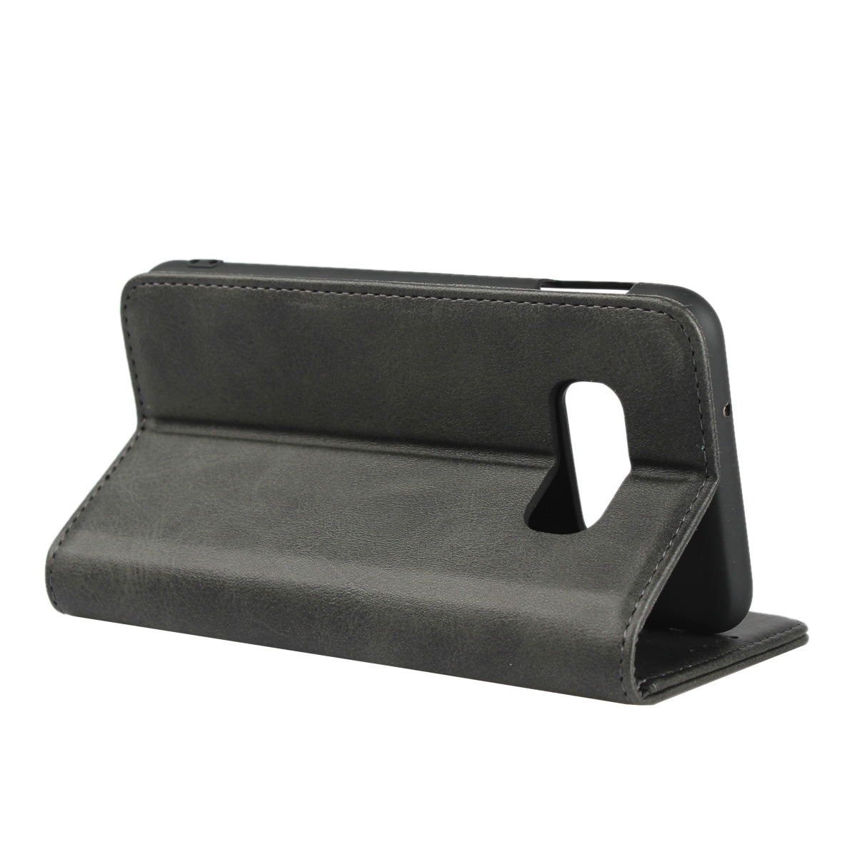 Auto-absorbed Leather Wallet Stand Cover for Samsung Galaxy S10e