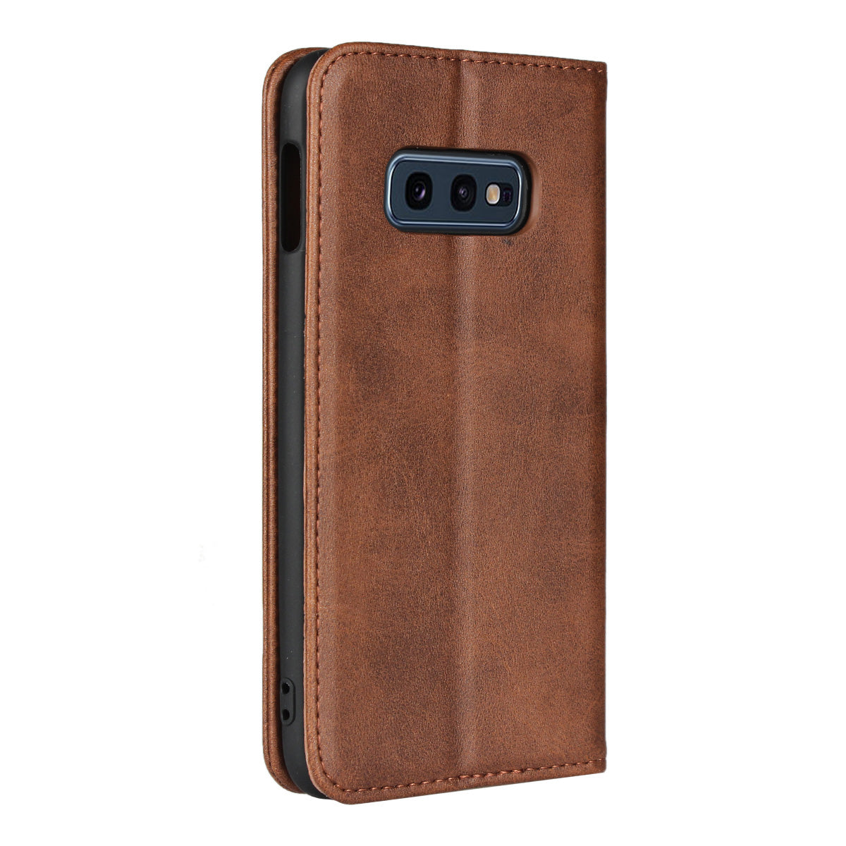Auto-absorbed Leather Wallet Stand Cover for Samsung Galaxy S10e