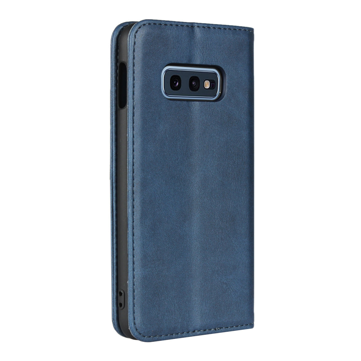 Auto-absorbed Leather Wallet Stand Cover for Samsung Galaxy S10e