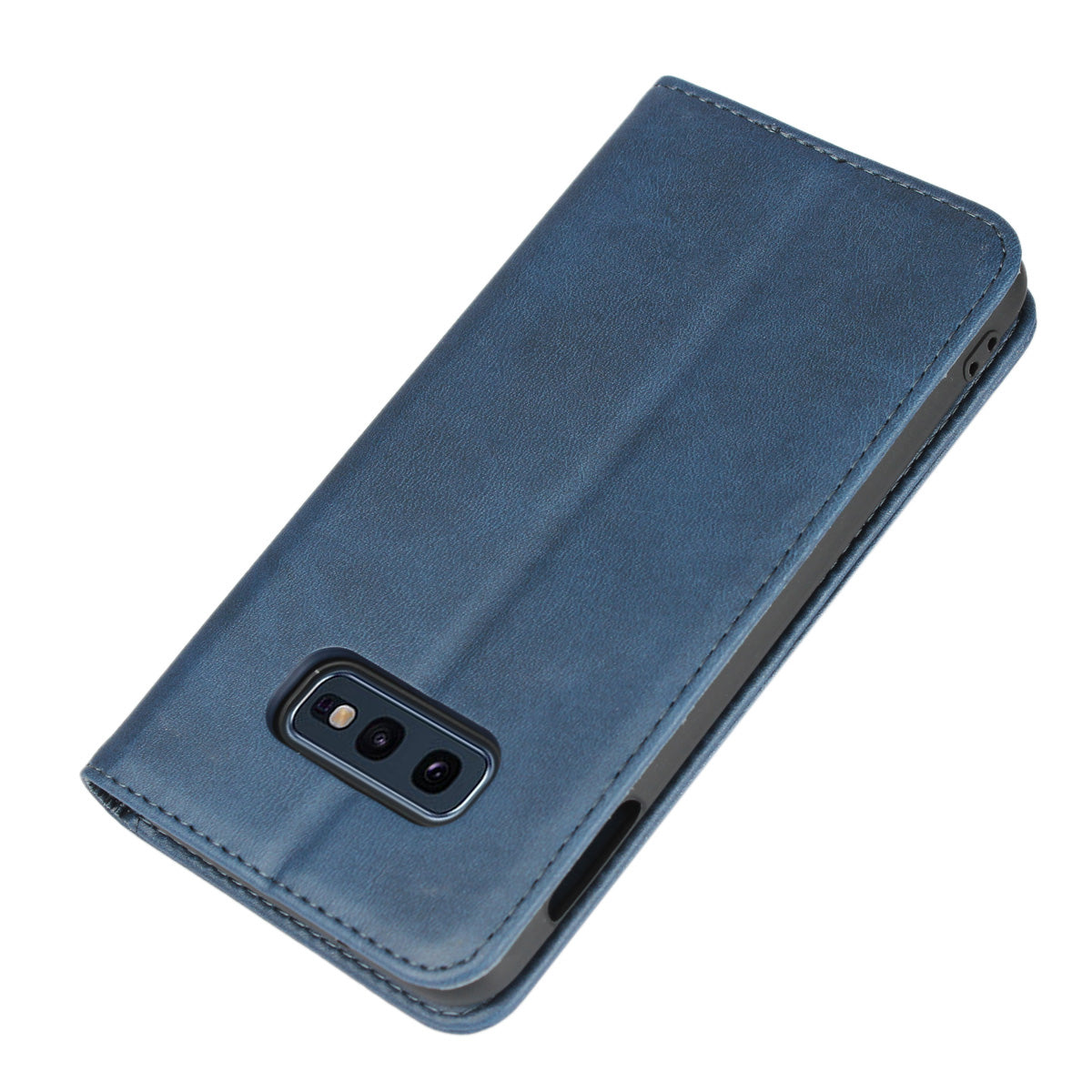 Auto-absorbed Leather Wallet Stand Cover for Samsung Galaxy S10e