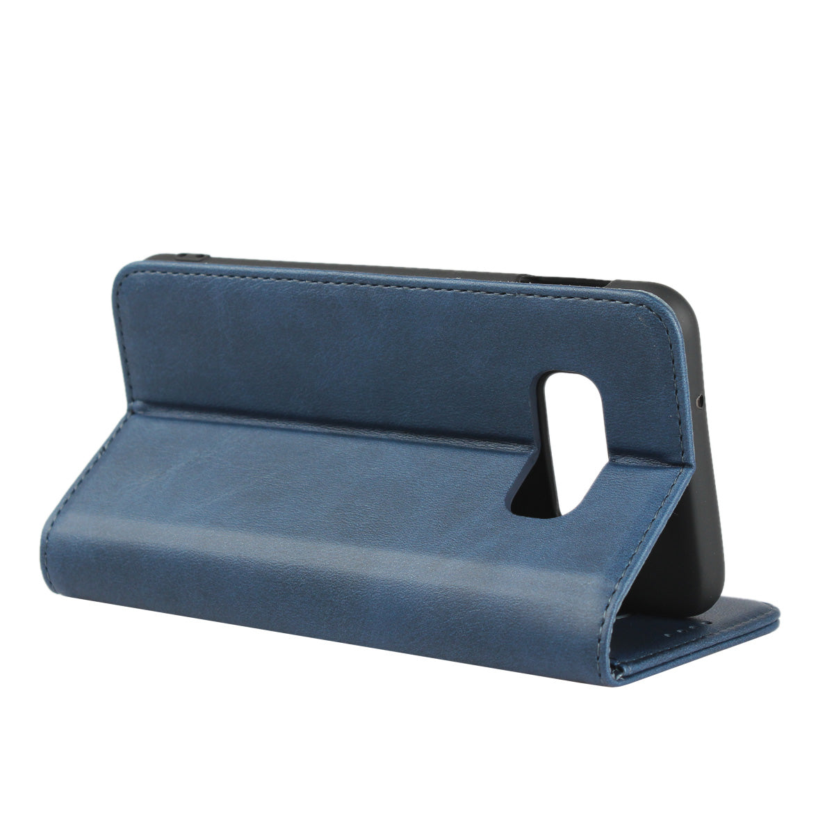Auto-absorbed Leather Wallet Stand Cover for Samsung Galaxy S10e