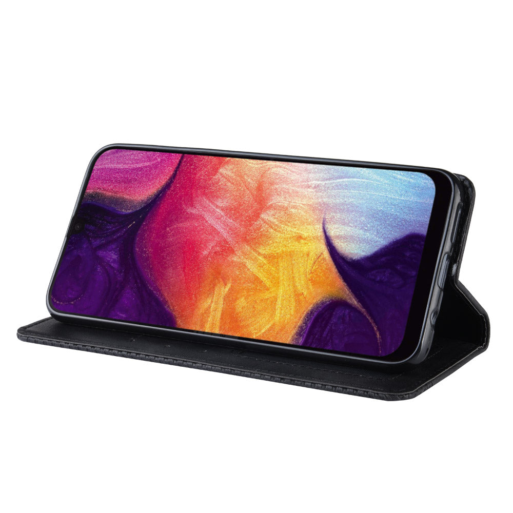 Vintage Style PU Leather Wallet Phone Case for Samsung Galaxy A70