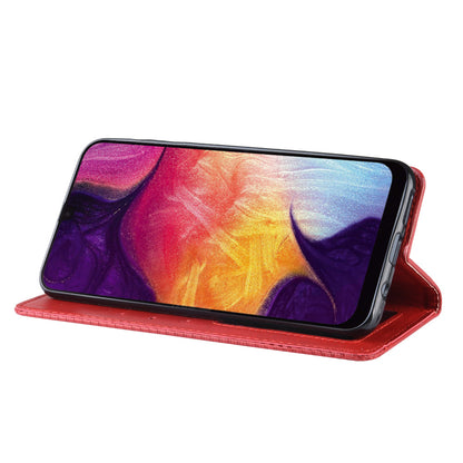Vintage Style PU Leather Wallet Phone Case for Samsung Galaxy A70