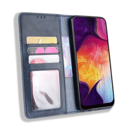 Vintage Style PU Leather Wallet Phone Case for Samsung Galaxy A70
