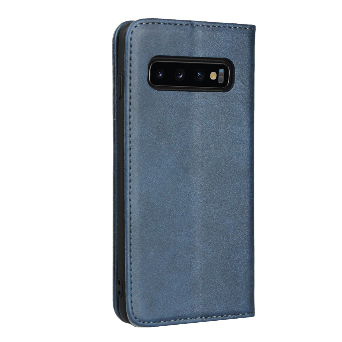 Auto-absorbed Leather Wallet Stand Case for Samsung Galaxy S10