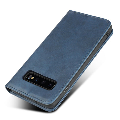 Auto-absorbed Leather Wallet Stand Case for Samsung Galaxy S10