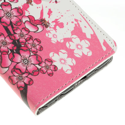 Pattern Printing PU Leather Cell Phone Casing for Samsung Galaxy A10