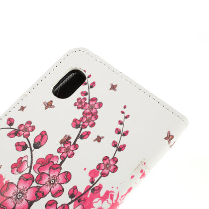 Pattern Printing PU Leather Cell Phone Casing for Samsung Galaxy A10