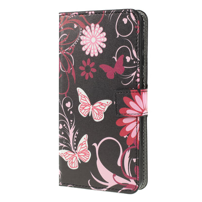 Pattern Printing PU Leather Cell Phone Casing for Samsung Galaxy A10