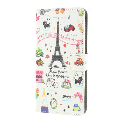 Pattern Printing PU Leather Cell Phone Casing for Samsung Galaxy A10