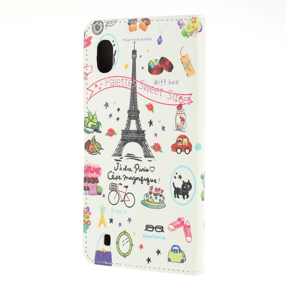 Pattern Printing PU Leather Cell Phone Casing for Samsung Galaxy A10