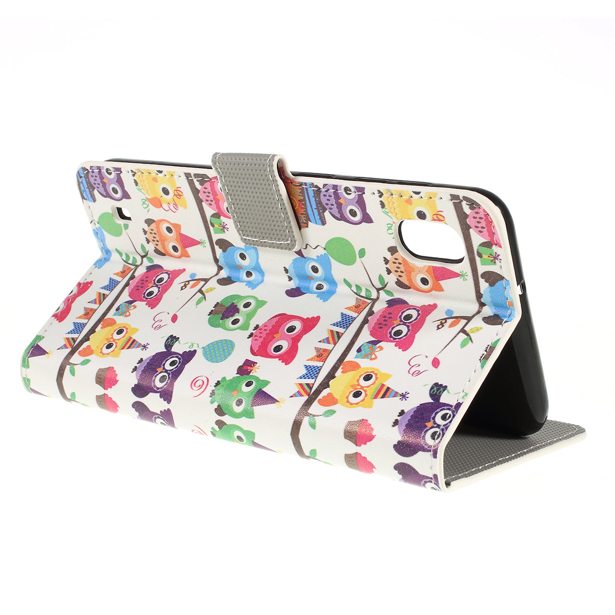 Pattern Printing PU Leather Cell Phone Casing for Samsung Galaxy A10