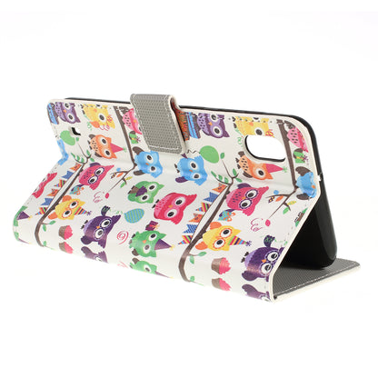 Pattern Printing PU Leather Cell Phone Casing for Samsung Galaxy A10