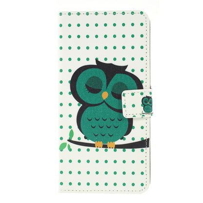 Pattern Printing PU Leather Cell Phone Casing for Samsung Galaxy A10