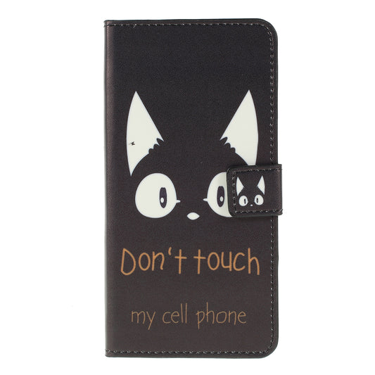 Pattern Printing PU Leather Cell Phone Casing for Samsung Galaxy A10