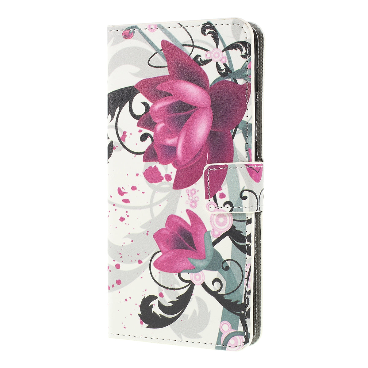 Pattern Printing PU Leather Cell Phone Casing for Samsung Galaxy A10