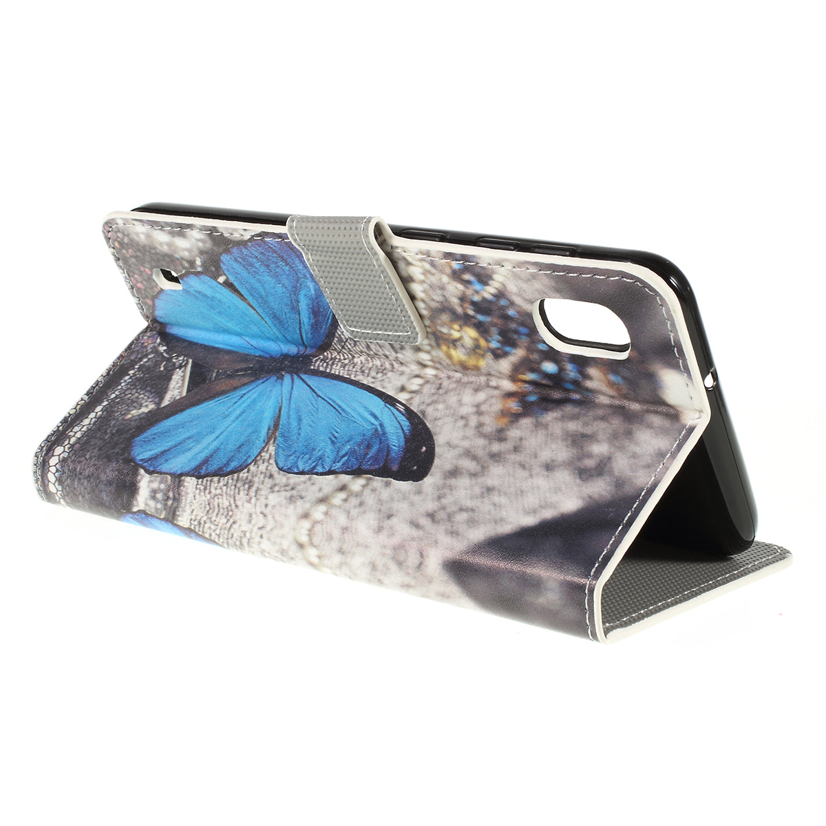 Pattern Printing PU Leather Cell Phone Casing for Samsung Galaxy A10