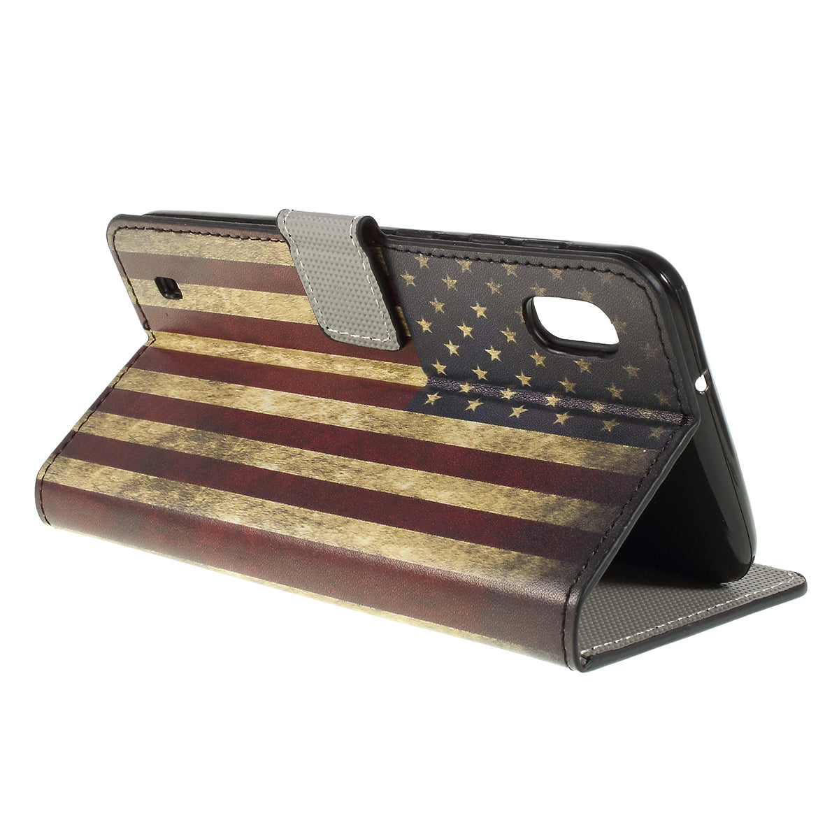 Pattern Printing PU Leather Cell Phone Casing for Samsung Galaxy A10