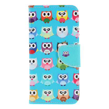 Cross Texture Pattern Printing PU Leather Magnetic Phone Cover for Samsung Galaxy A10