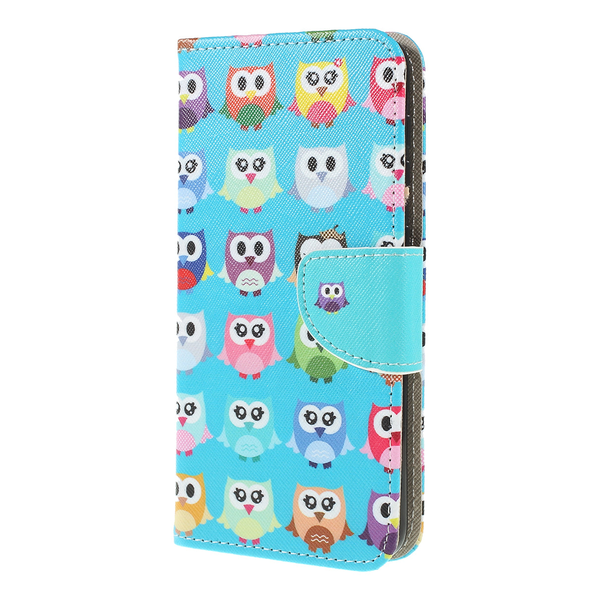 Cross Texture Pattern Printing PU Leather Magnetic Phone Cover for Samsung Galaxy A10
