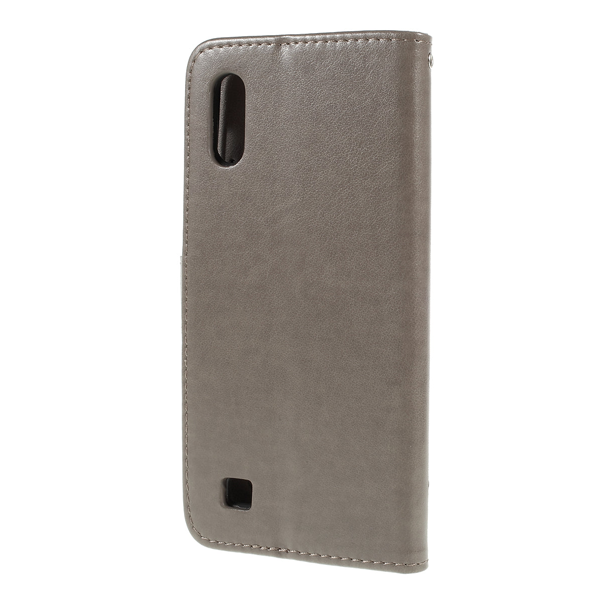 Imprint Butterfly Flower PU Leather Flip Stand Phone Case for Samsung Galaxy A10