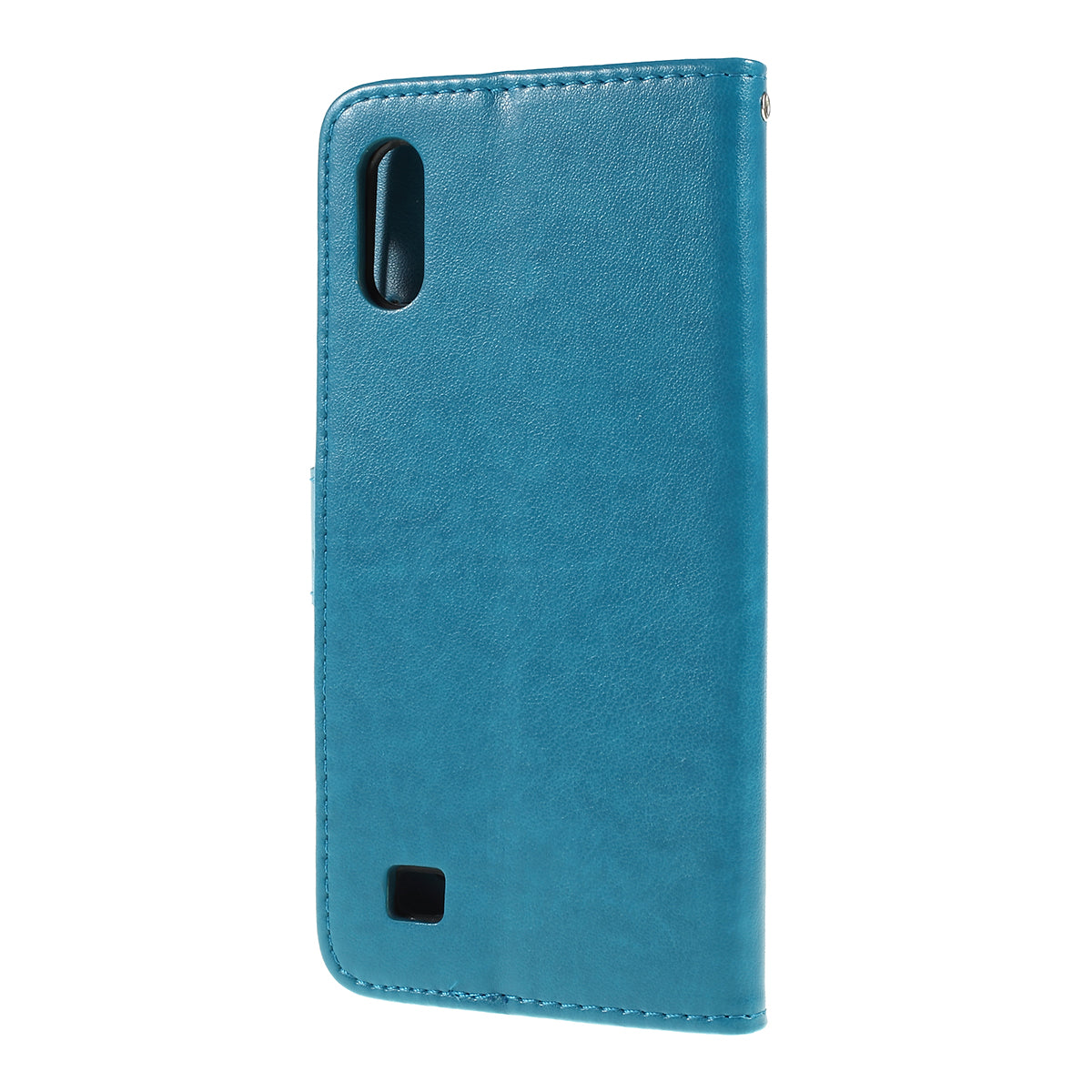 Imprint Butterfly Flower PU Leather Flip Stand Phone Case for Samsung Galaxy A10