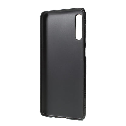 PU Leather Coated PC Phone Shell for Samsung Galaxy A50/A50s/A30s