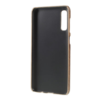 PU Leather Coated PC Phone Shell for Samsung Galaxy A50/A50s/A30s