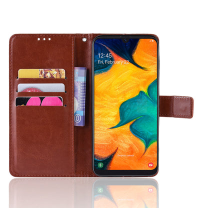 Crazy Horse Wallet Leather Protection Case for Samsung Galaxy A40