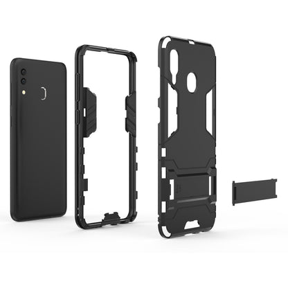 Cool Guard PC TPU Hybrid Back Casing with Kickstand for Samsung Galaxy A30/A20