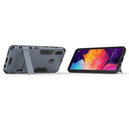 Cool Guard PC TPU Hybrid Back Casing with Kickstand for Samsung Galaxy A30/A20