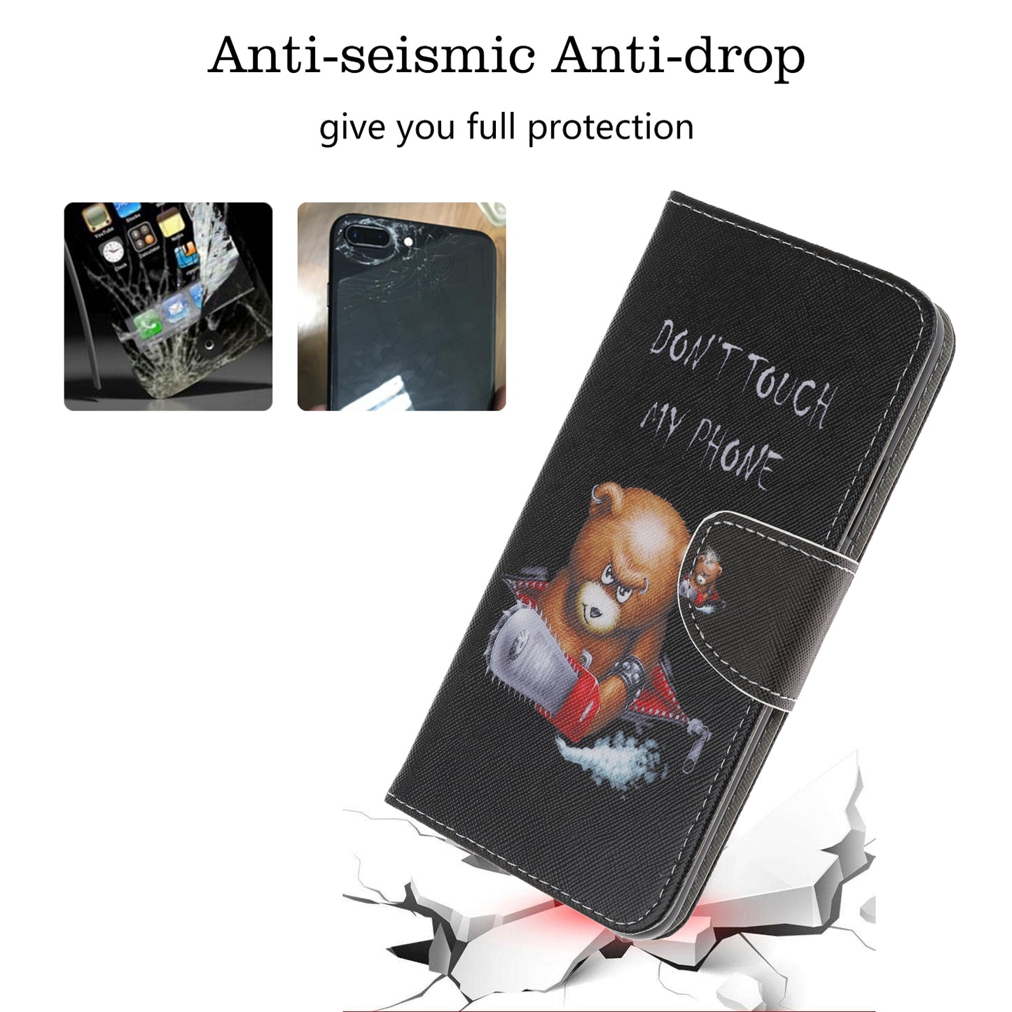 Pattern Printing Cross Texture Leather Wallet Case for Samsung Galaxy A70