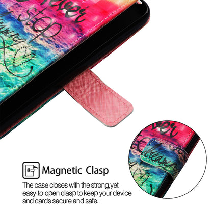 Pattern Printing Leather Wallet Stand Case for Samsung Galaxy A10