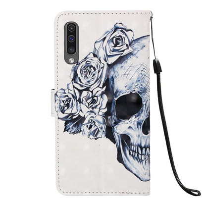 Pattern Printing Leather Wallet Case for Samsung Galaxy A50 / A50s / A30s