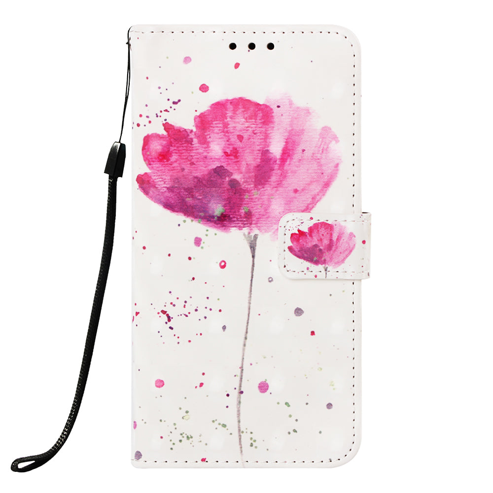 Pattern Printing Leather Wallet Case for Samsung Galaxy A50 / A50s / A30s