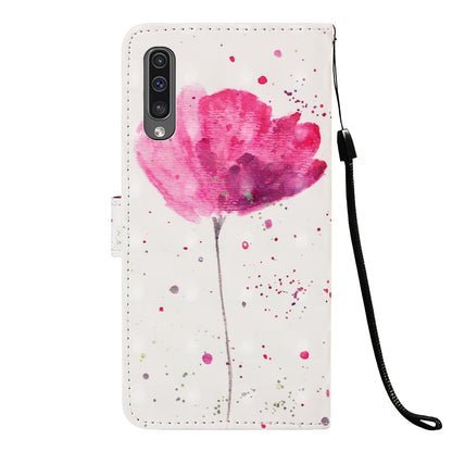Pattern Printing Leather Wallet Case for Samsung Galaxy A50 / A50s / A30s