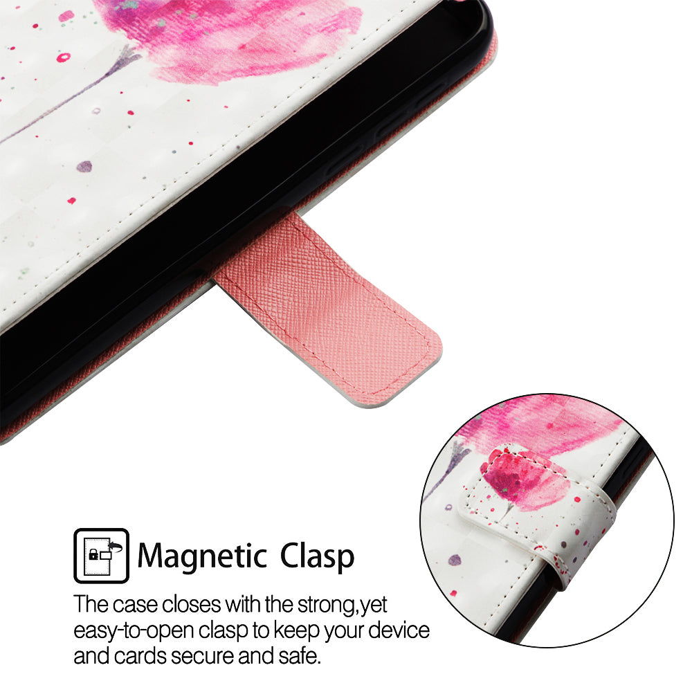 Pattern Printing Leather Wallet Case for Samsung Galaxy A50 / A50s / A30s
