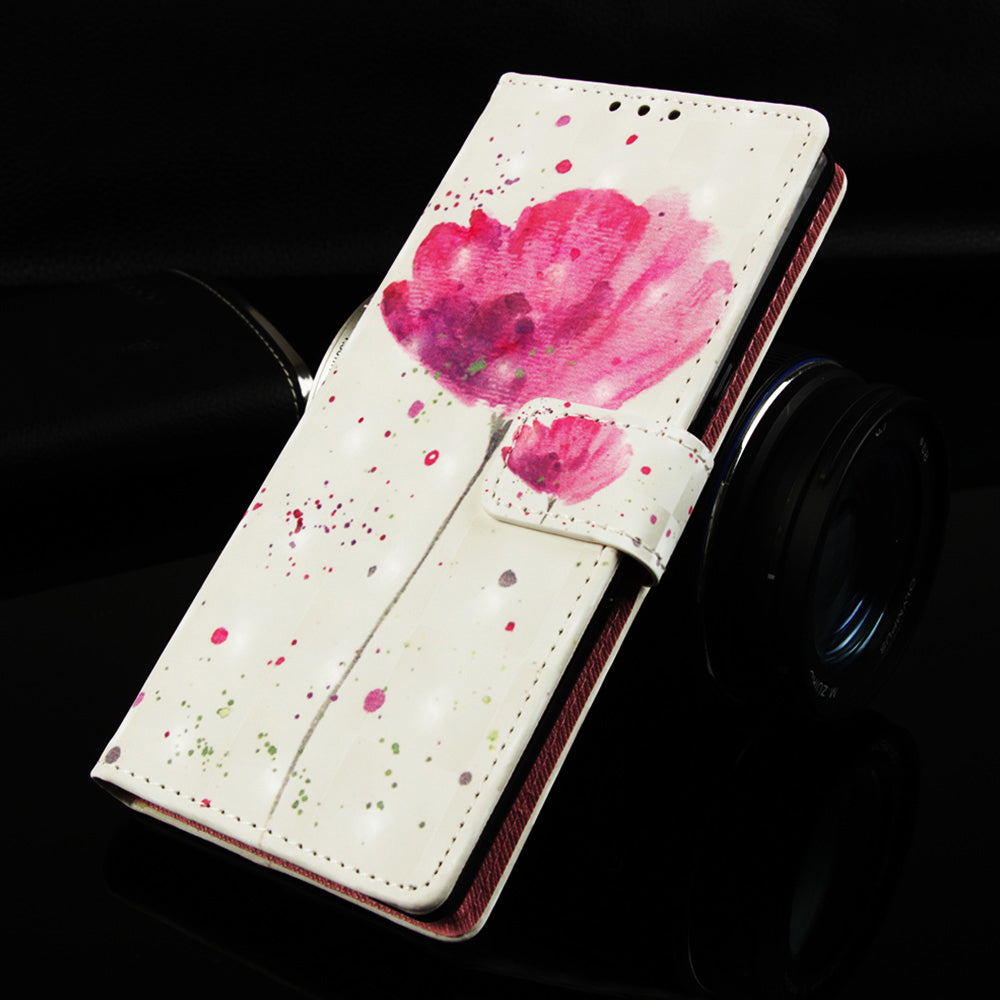 Pattern Printing Leather Wallet Case for Samsung Galaxy A50 / A50s / A30s