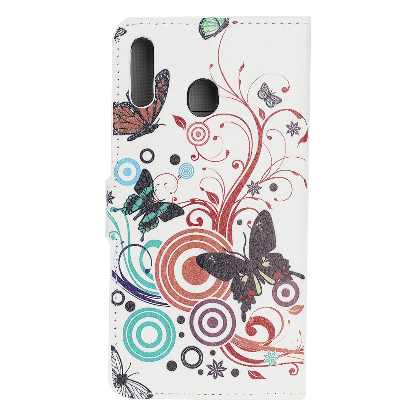 Pattern Printing Leather Wallet Stand Case for Samsung Galaxy A40
