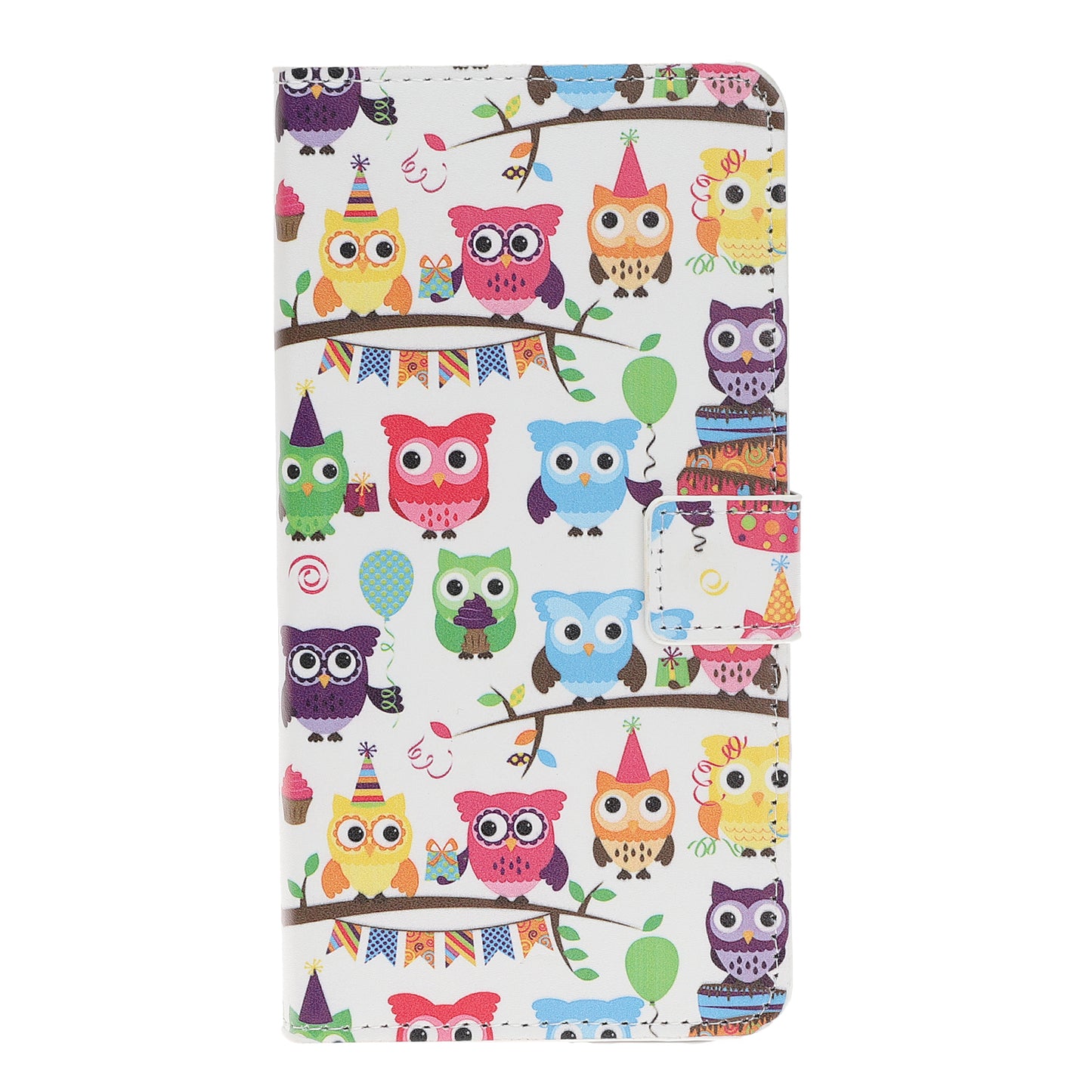 Pattern Printing Leather Wallet Stand Case for Samsung Galaxy A40