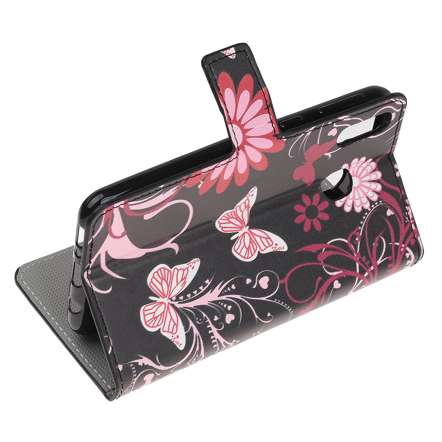 Pattern Printing Leather Wallet Stand Case for Samsung Galaxy A40