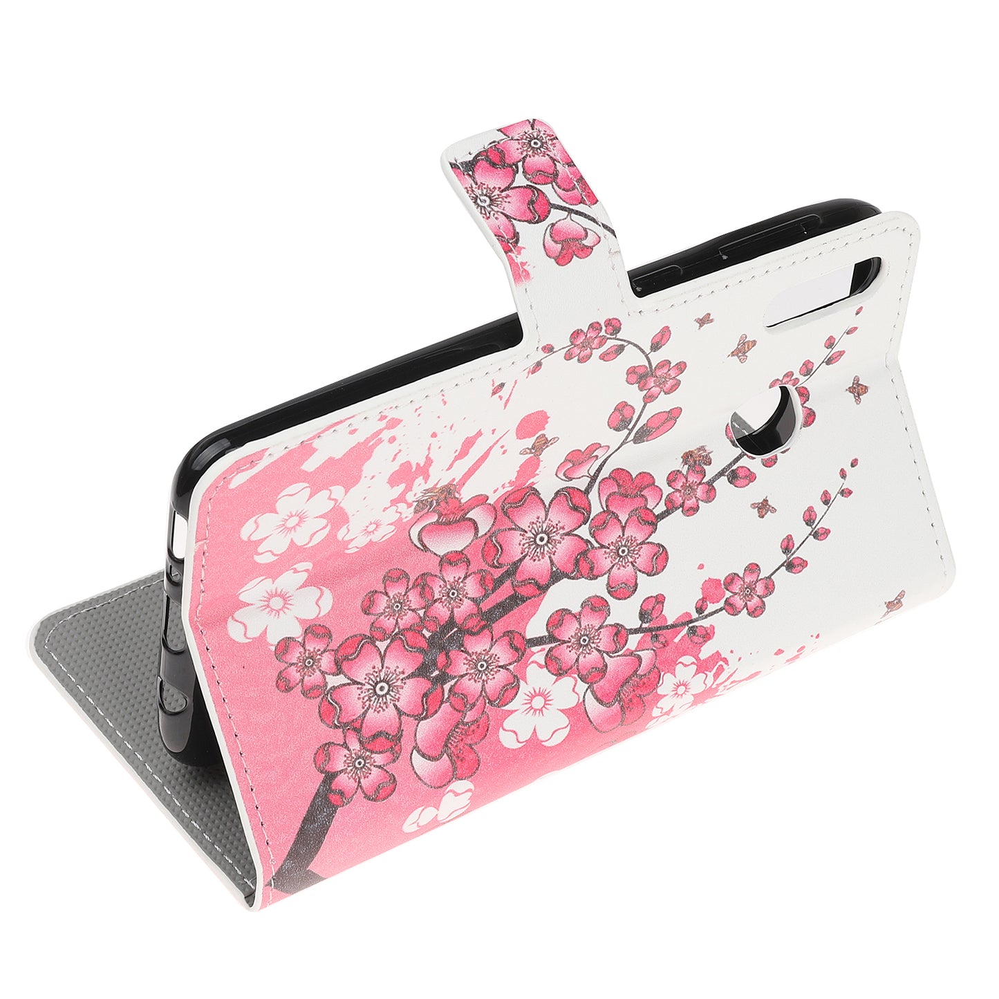 Pattern Printing Leather Wallet Stand Case for Samsung Galaxy A40