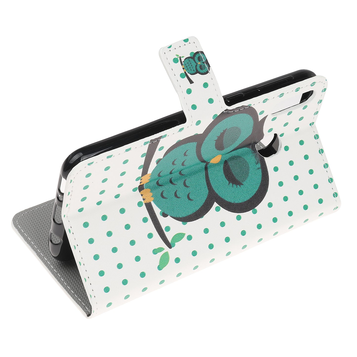 Pattern Printing Leather Wallet Stand Case for Samsung Galaxy A40