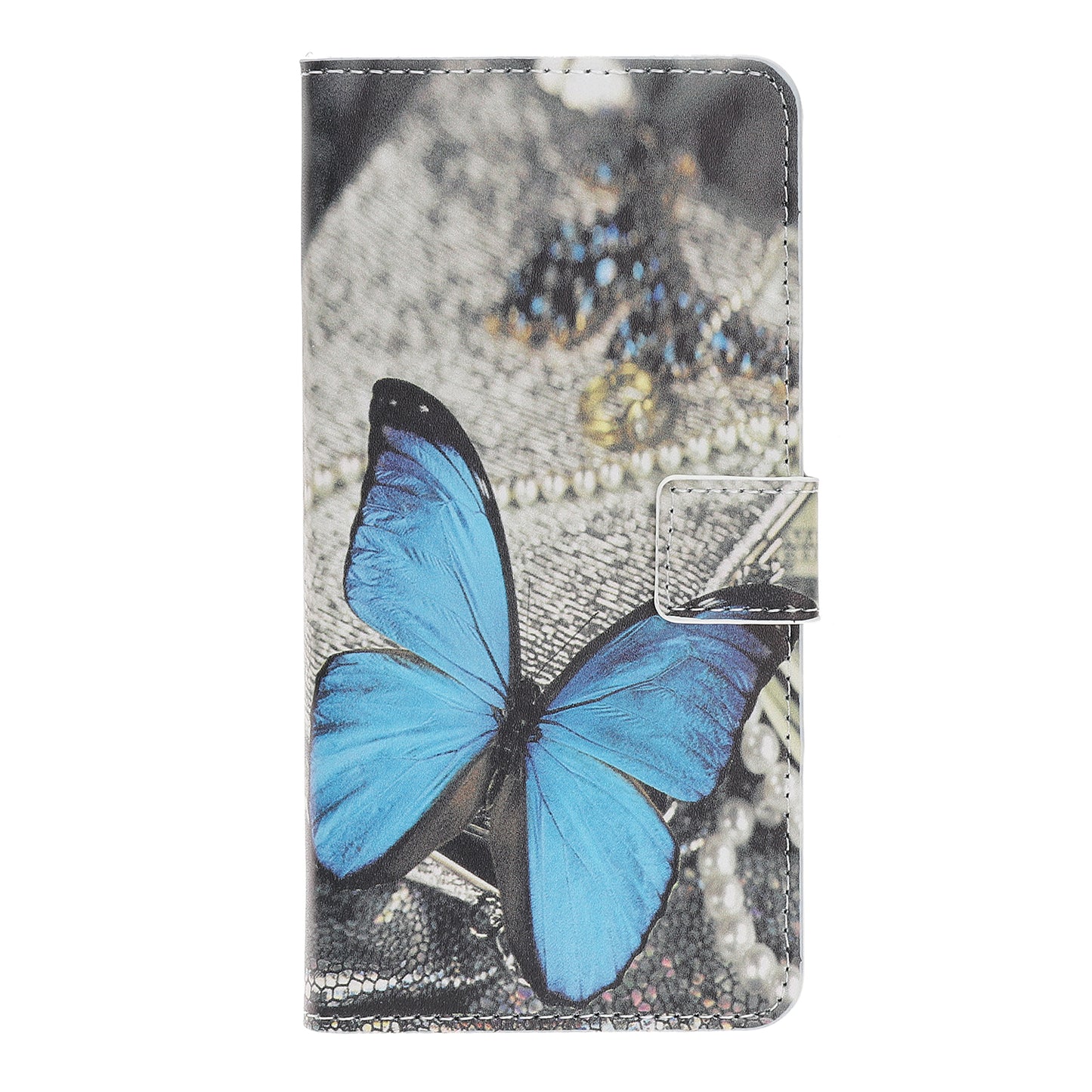 Pattern Printing Leather Wallet Stand Case for Samsung Galaxy A40