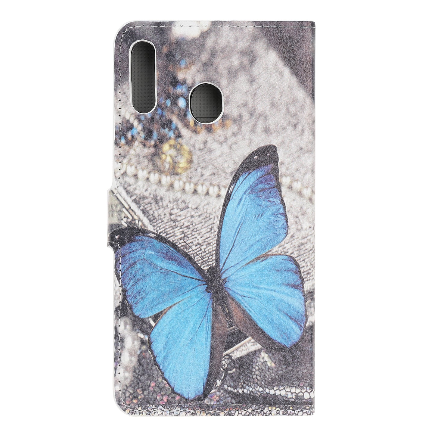 Pattern Printing Leather Wallet Stand Case for Samsung Galaxy A40