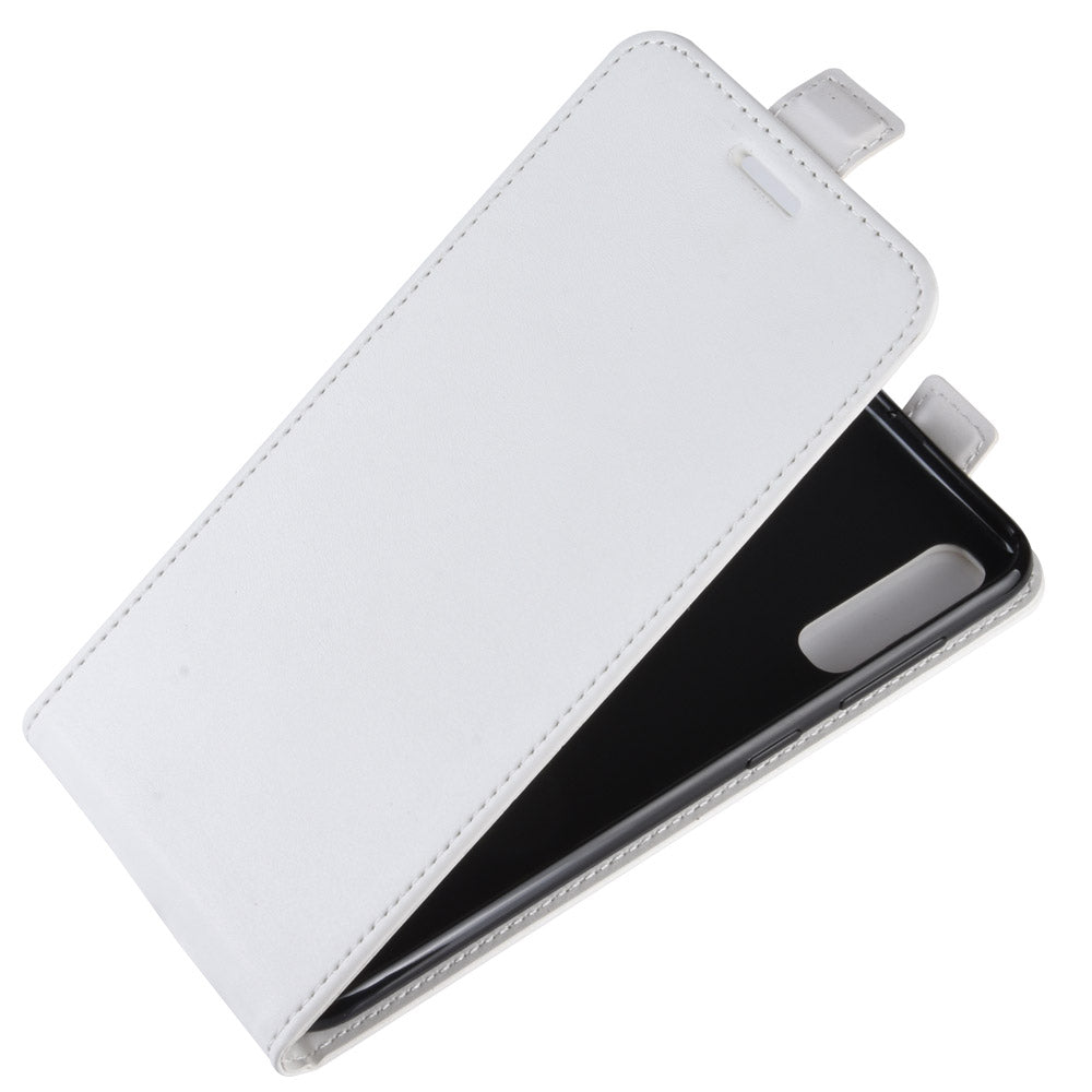 Crazy Horse Vertical Flip Leather Protective Case for Samsung Galaxy A70