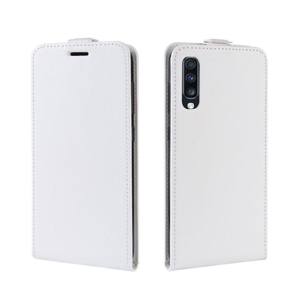 Crazy Horse Vertical Flip Leather Protective Case for Samsung Galaxy A70