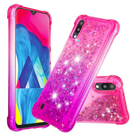Gradient Glitter Powder Quicksand TPU Shell for Samsung Galaxy M10 / A10